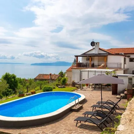 Villa Beautiful Casa Dea With Pool In Opatija Ičići