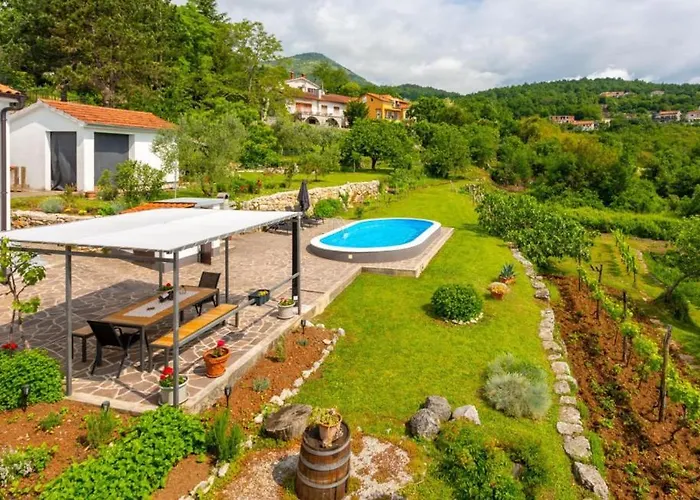 Beautiful Casa Dea With Pool In Opatija Ičići